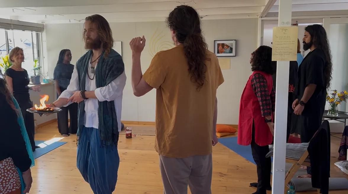 Fire ritual, Cape Town