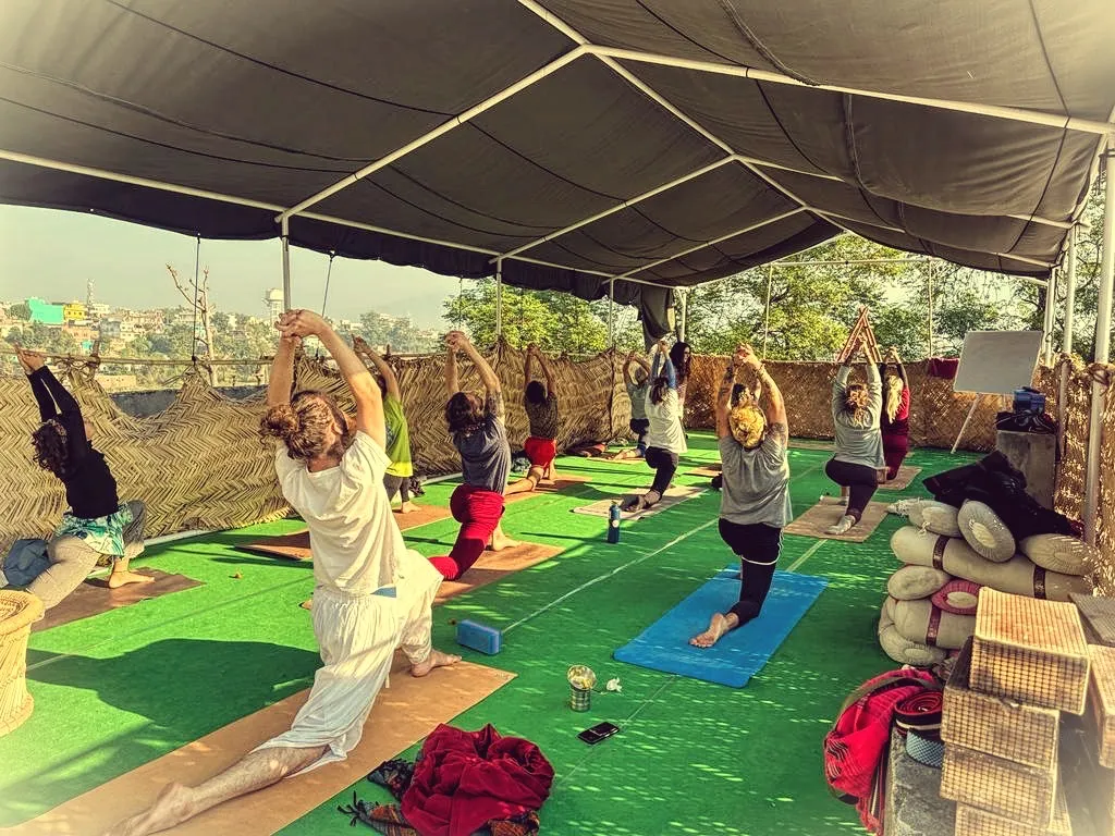 Hatha yoga intensive, Rishikesh, India
